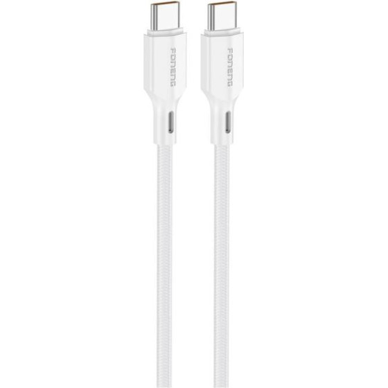Foneng ������� �������� Usb 2.0 Braided Usb C �� Usb C 60W 1m ����� - (XS11)
