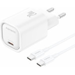 Foneng ��������� �������� ������� �������� �� ����� Usb C Pd 20W 3A & ������� Usb C �� Usb C 1m ����� - (EU69)