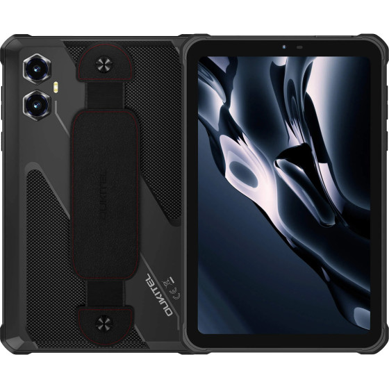 Oukitel Tablet RT3 Plus, 8'', 4/128GB, 4G, 11000mAh, IP68/IP69K, ����� - (RT3PLUS-BK)
