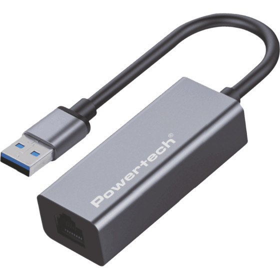 Powertech ���������� ������� USB, 1000MBps Ethernet, ���� - (PT-1454)