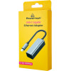 Powertech ���������� ������� USB-C, 1000MBps Ethernet, ���� - (PT-1455)