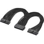 Powertech ������� �������� 24pIn �� 2x 24pIn 0.25m - (CAB-W052)