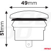 AMiO ����� �� 2 ����� Usb ��� ������ 12/24V ��������� ���������� ����� �� ������� Led ��� ����� - 1 ���. - (04228)