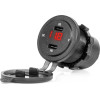 AMiO ����� �� 2 ����� USB-C ��� ������� ���������� �� ������ 12/24V ��������� �� ������� Led ������� ����� - 1 ���. - (04225)