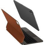 UNIQ Case Venno Pro Magnetic Smart With Keyboard For Ipad Pro 11 M4 (2024) Caramel - (UNIQ-PDP11(M4)-VENPROCRML)