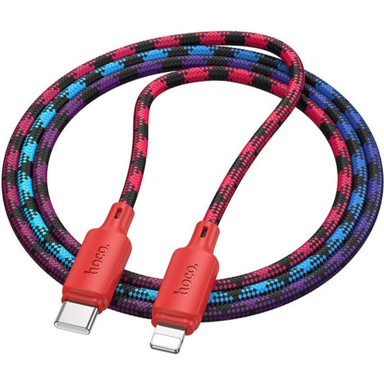 Hoco Cable Usb C To Lightning Pd 27W 1 m X116 Gradient red