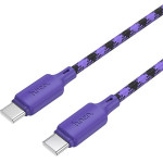 Hoco Cable Usb C To Usb C 3A 60W 1 m X116 Gradient purple
