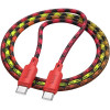 Hoco Cable Usb C To Usb C 3A 60W 1 m X116 Gradient red