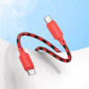 Hoco Cable Usb C To Usb C 3A 60W 1 m X116 Gradient red