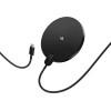 Hoco Wireless Charger CW62 15W With Cable Usb C And Digital Display black
