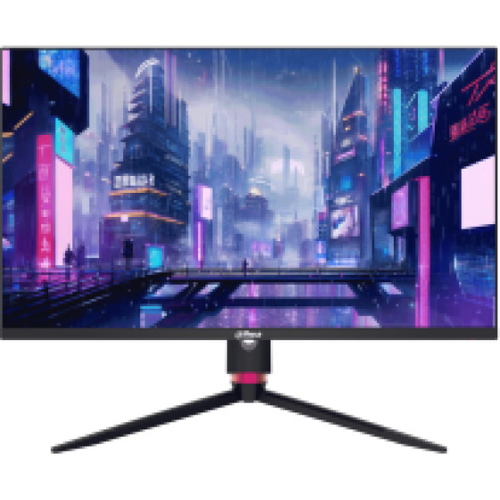 Dahua Monitor Gaming LM27-E331A, Flat Eled Ips QHD, 27'', 16:9, 300CD/M2, 1000:1, 1MS, 180Hz, 2560x1440, 2xHDMI/ 2xDP/ Audio OUTPUT, BLACK, 3YW. - (DHI-LM27-E331A)
