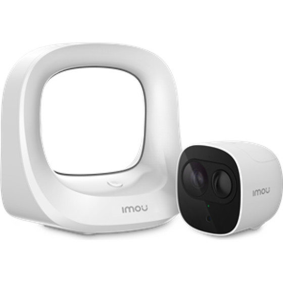 IMOU Ip Camera Cell Pro (1 Hub + 1 CAM) KIT-WA1001-300/1-B26E, OUTDOOR, CAM: 1/2.7'' 2M CMOS, ICR, H.265/H.264, Fhd 2MP (20FPS), 16X Digital ZOOM, 2.8MM LENS, Ir 10M, PIR, 2,4GHz WIFI, IP65, MIC&Speake - (Kit-WA1001-300/1-B26E-Imou)