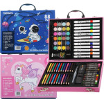 EXTRALINK Art Painting Set, Blue Astronaut 88 Pieces - (EX.26972)