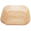 EXTRALINK Paper Liners For Air Fryer 16 x 16 cm, 50 Pcs - (EX.35663)