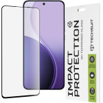 Techsuit - 111D Full Cover / Full Glue Glass - Oppo Reno14 F - Black