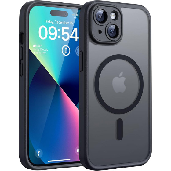 Techsuit - Purefrost Magsafe - Iphone 15 - Frosted Black
