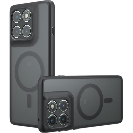 Techsuit - Purefrost Magsafe - Motorola Edge 60 Pro - Frosted Black