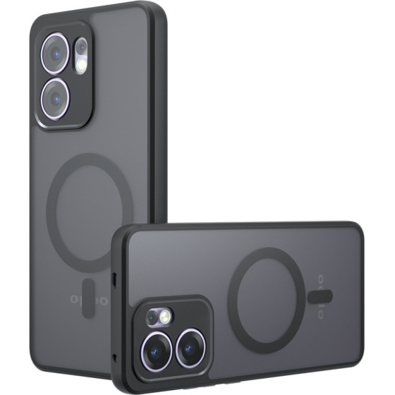 Techsuit - Purefrost Magsafe - Oppo Reno13 F 4G / Reno13 F 5G / Reno13 Fs 5G - Frosted Black