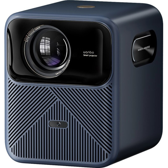 Wanbo Mozart 1 Pro New Blue | Projector | 1200ANSI, 1080p, Google Tv - (WANBO 2025 Mozart 1 Pro NEW)