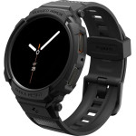 Spigen Rugged Armor Pro Strap For Samsung Galaxy Watch 8 44mm - Matte Black - (28222-0)