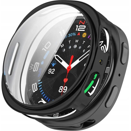 Tech-Protect Defense Case For Samsung Galaxy Watch 8 44mm - Black - (28474-0)