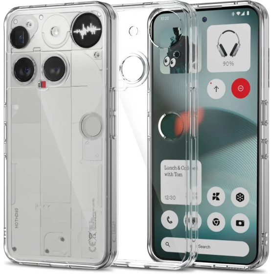 Tech-Protect Flexair Hybrid Case For Nothing Phone 3 - Transparent - (28605-0)
