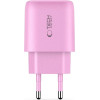 Tech-Protect NCA20 Pd 20W QC3.0 USB-A / USB-C Wall Charger - Pink - (28584-0)