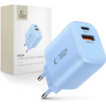 Tech-Protect NCA30 Pd 30W QC3.0 USB-A / USB-C Wall Charger - Blue - (28587-0)