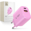 Tech-Protect NCA30 Pd 30W QC3.0 USB-A / USB-C Wall Charger - Pink - (28586-0)