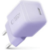 Tech-Protect NCM25 USB-C Pd 25W Wall Charger - Purple - (28568-0)