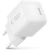 Tech-Protect NCM25 USB-C Pd 25W Wall Charger - White - (28567-0)