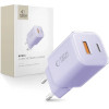 Tech-Protect NCM33 Pd 33W QC3.0 USB-C / USB-C Wall Charger - Purple - (28569-0)