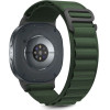 Tech-Protect Nylon Stripe Strap For Samsung Galaxy Watch 40/44/46 Mm - Green - (28609-0)