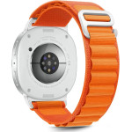 Tech-Protect Nylon Stripe Strap For Samsung Galaxy Watch 40/44/46 Mm - Orange - (28608-0)