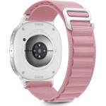 Tech-Protect Nylon Stripe Strap For Samsung Galaxy Watch 40/44/46 Mm - Pink - (28610-0)