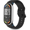 Tech-Protect Silicone Sport Strap For Xiaomi Smart Band 8 / 9 / 10 / Nfc - Black - (28618-0)