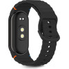 Tech-Protect Silicone Sport Strap For Xiaomi Smart Band 8 / 9 / 10 / Nfc - Black - (28618-0)