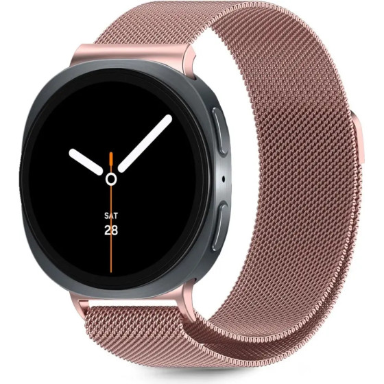 Tech-Protect Stainless Steel Strap For Samsung Galaxy Watch 40/44/46 Mm - Pink - (28562-0)