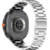 Tech-Protect Stainless Steel Strap For Samsung Galaxy Watch 40/44/46 Mm - Silver - (28561-0)