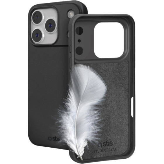 SBS Instict Cover Iphone 17 Pro Black Backcover - (TEINSTIP1763PK)