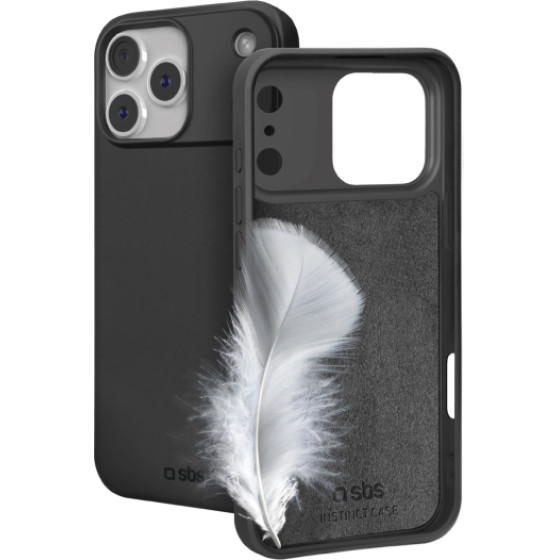 SBS Instict Cover Iphone 17 Pro Max Black Backcover - (TEINSTIP1769K)