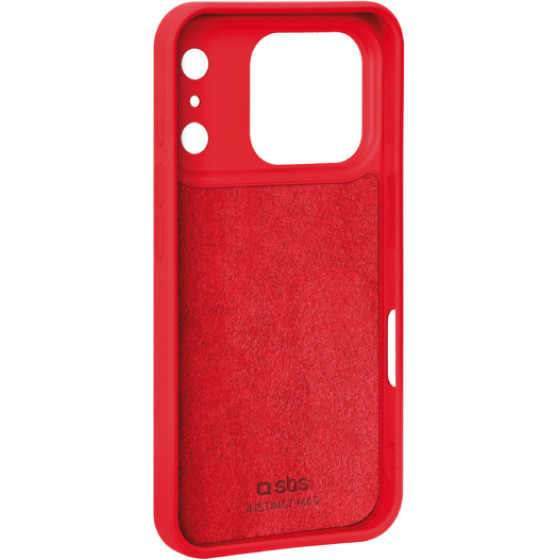 SBS Instict Mag Cover Iphone 17 Pro Red Backcover - (NSTMAGIP1763PR)