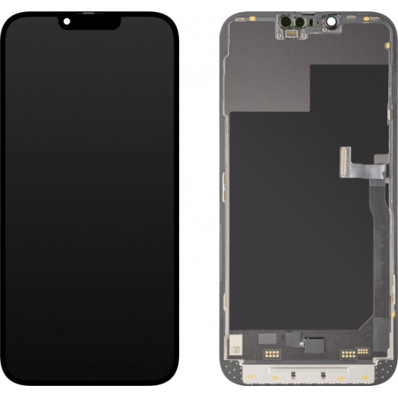MP Lcd Display Module For Apple Iphone 13 Pro Max, Soft Oled Fhd 120Hz Diagnostic Version, Aftermarket, Black