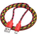 Hoco Cable Usb A To Micro Usb 2,4A 1 m Gradient red