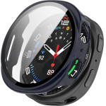 Techsuit - Defense360 Pro + Screen Protector - Samsung Galaxy Watch8 40mm - Oxford Blue