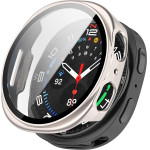 Techsuit - Defense360 Pro + Screen Protector - Samsung Galaxy Watch8 44mm - Pearl