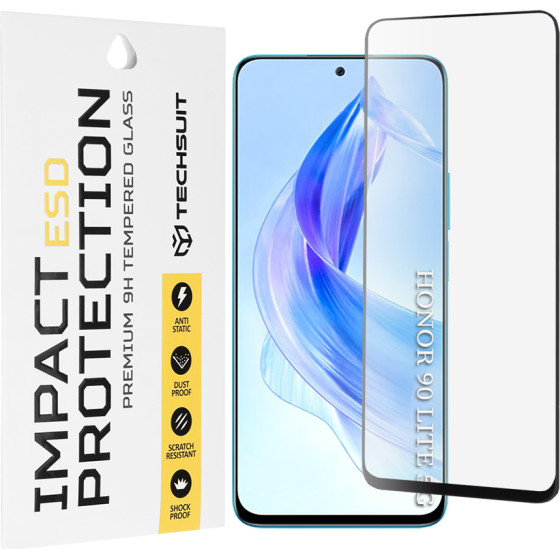 Techsuit - Esd Glass - Honor 90 Lite - Black