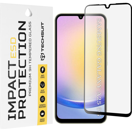 Techsuit - Esd Glass - Samsung Galaxy A25 5G - Black
