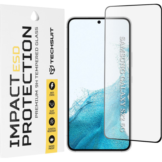Techsuit - Esd Glass - Samsung Galaxy S22 5G / S23 - Black