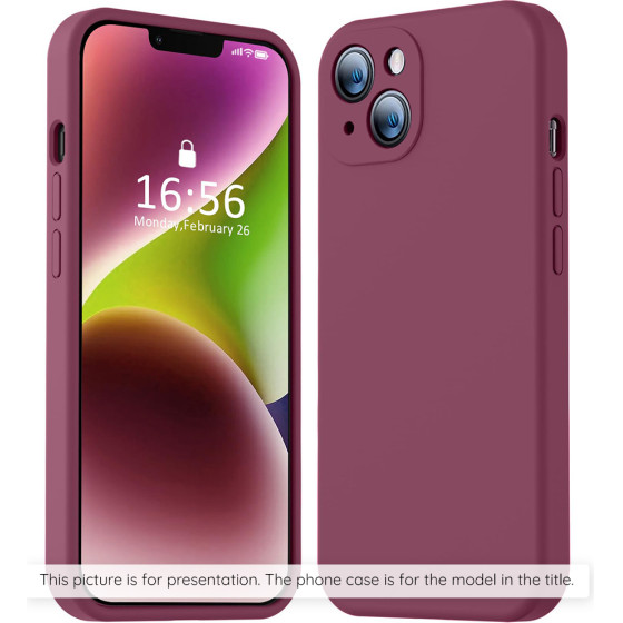 Techsuit - Softflex - Samsung Galaxy A07 4G - Plum Red